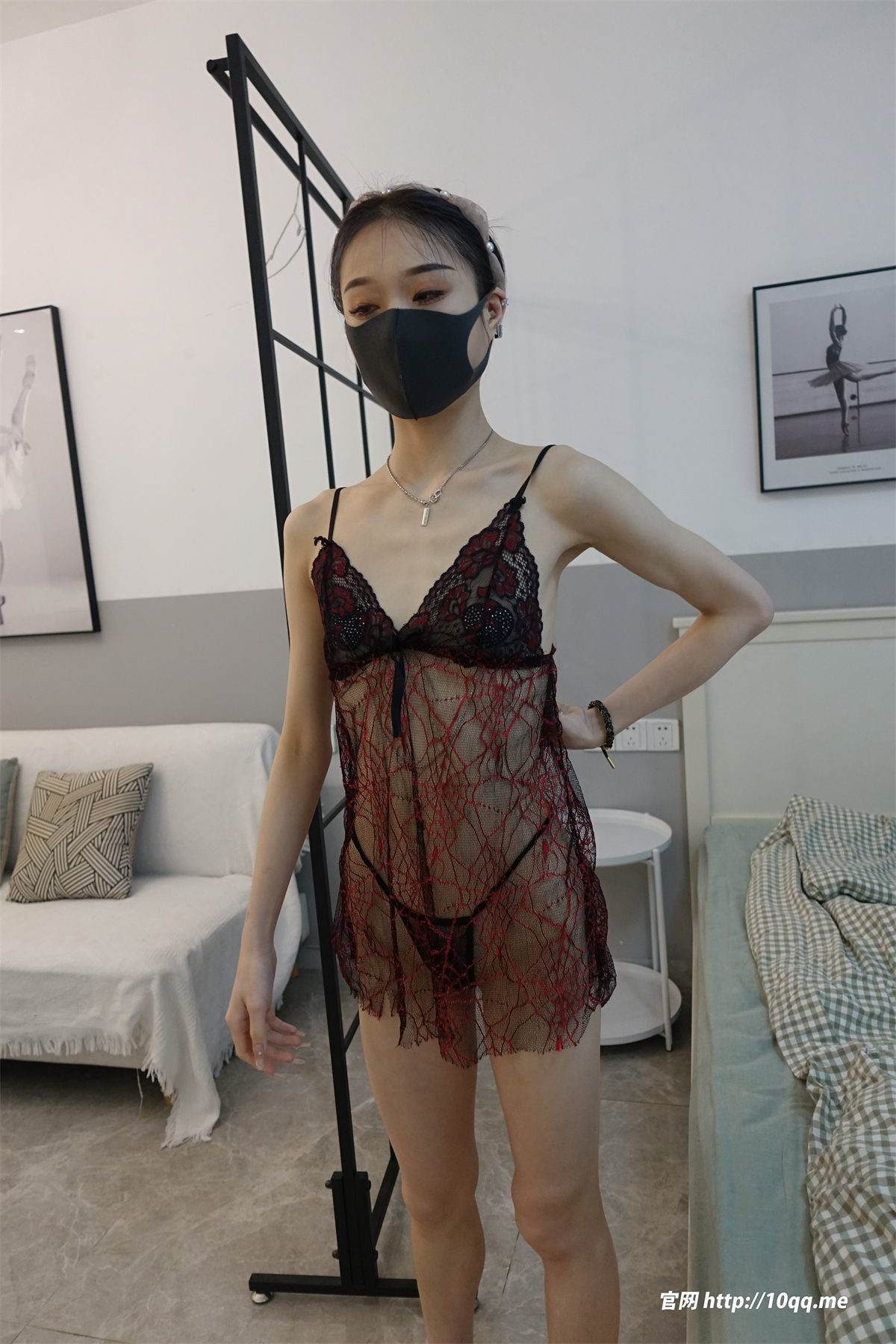 rosi口罩美女写真